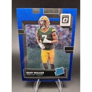 2022 Donruss Optic Quay Walker #248 Rated Rookie Blue Glitter Prizm (RC) SSP